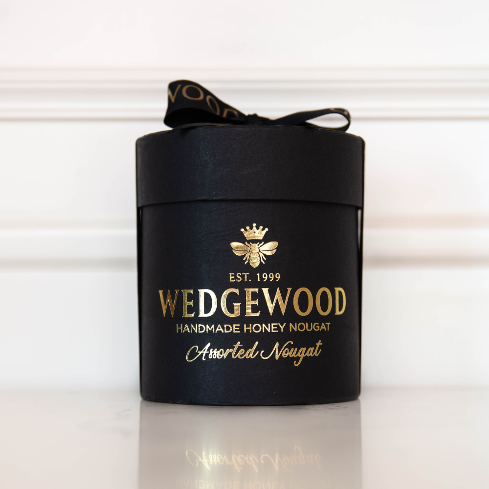 Assorted Black Small Hat Box (Ex-Factory Price) | Wedgewood Nougat