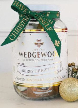 Wedgewood Assorted Bon-Bon Jar Merry Christmas