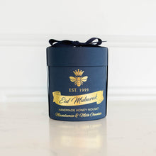 Load image into Gallery viewer, Eid Mubarak Macadamia & Milk Chocolate Dark Blue Small Hat Box | Wedgewood Nougat