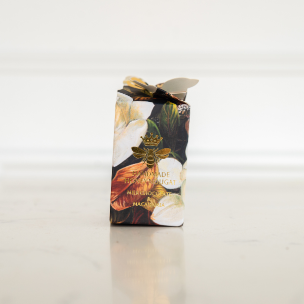 Milk Chocolate & Macadamia Honey Bee | Wedgewood Nougat
