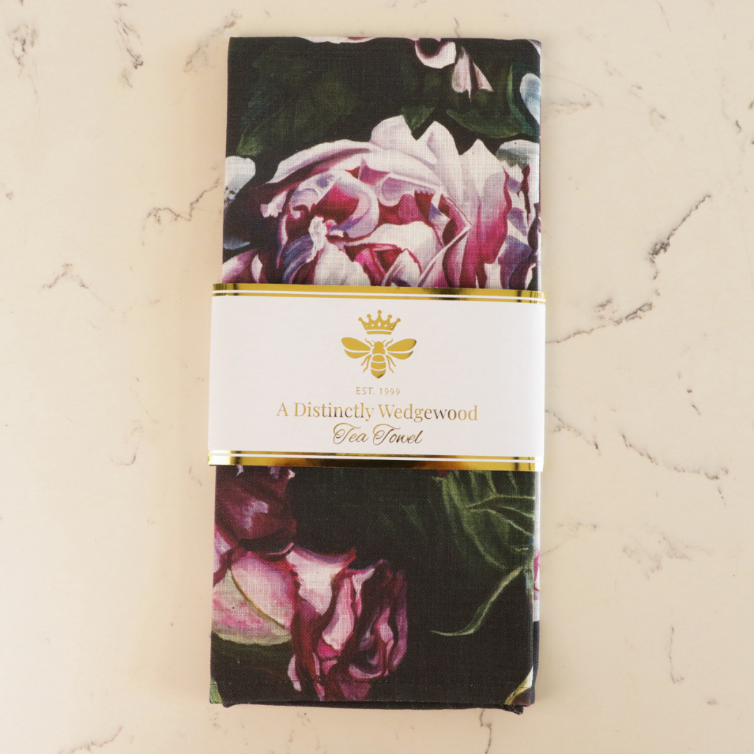 Distinctly Wedgewood Rosebank Tea Towel
