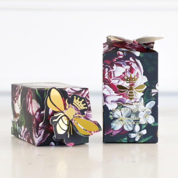 Strawberry & Dark Choc Rosebank Honey Bee