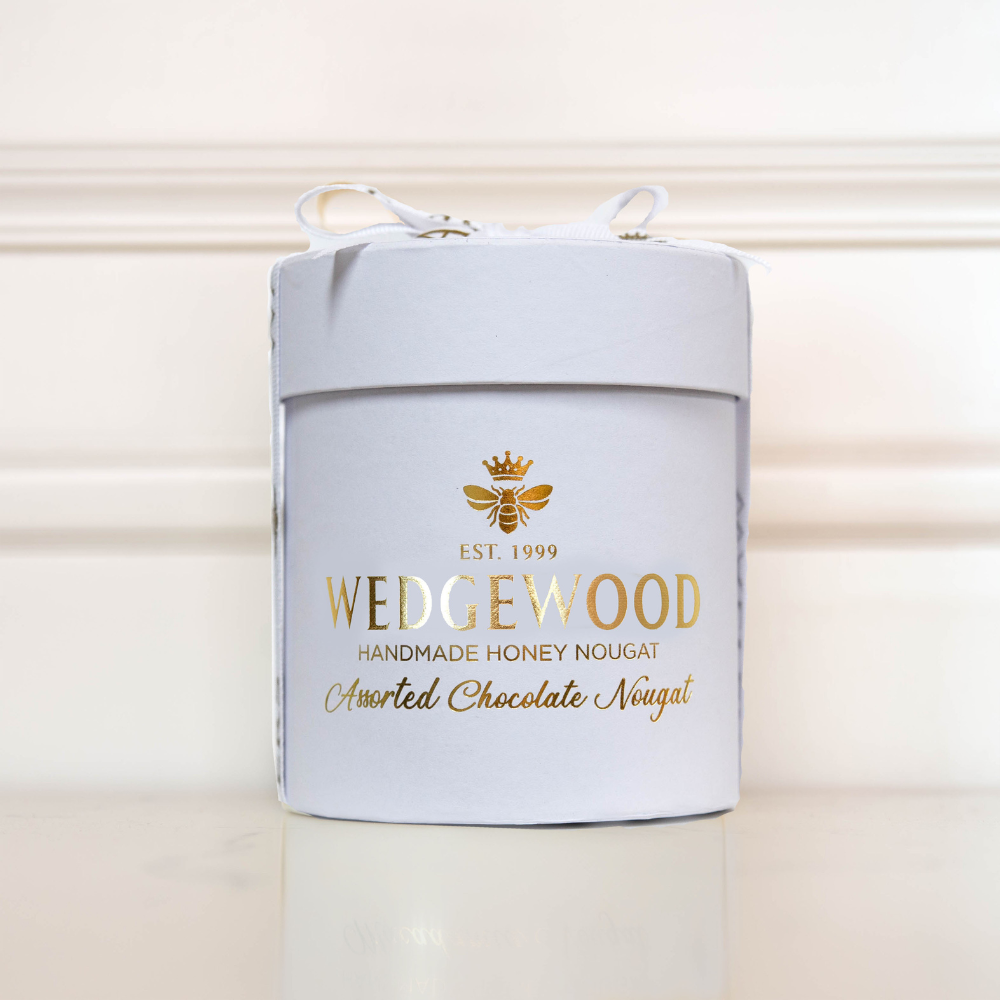 Wedgewood Assorted Chocolate Nougat Small Hat Box | Wedgewood Nougat