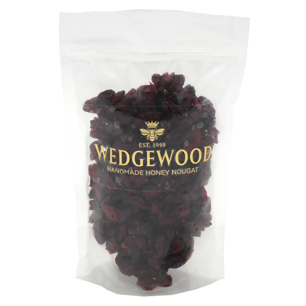 Wedgewood Premium Dried Ruby Cranberries 250g | Wedgewood Nougat