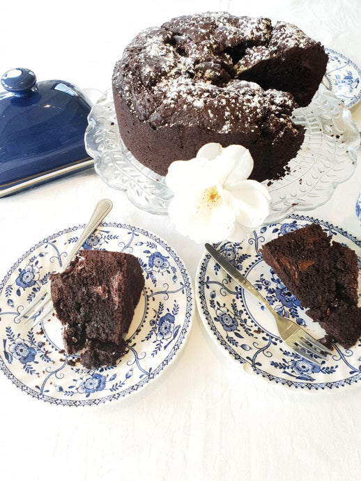 Super Duper Double Chocolate Hideaway Cake