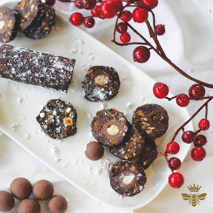 Wedgewood Chocolate Cherubs & Macalettes Christmas Log Recipe