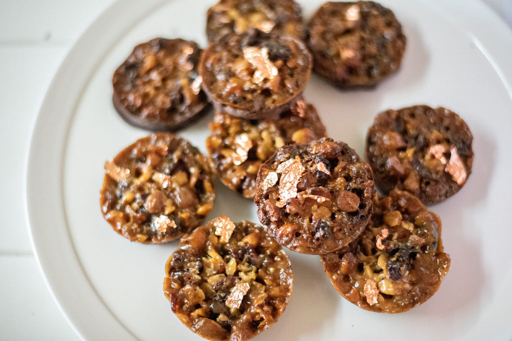 Wedgewood Chocolate and Cranberry Florentines