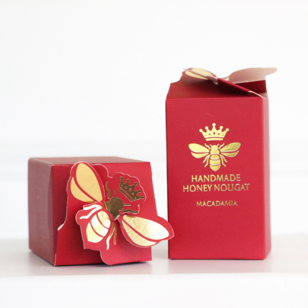 Macadamia Red Honey Bees - 24 Units