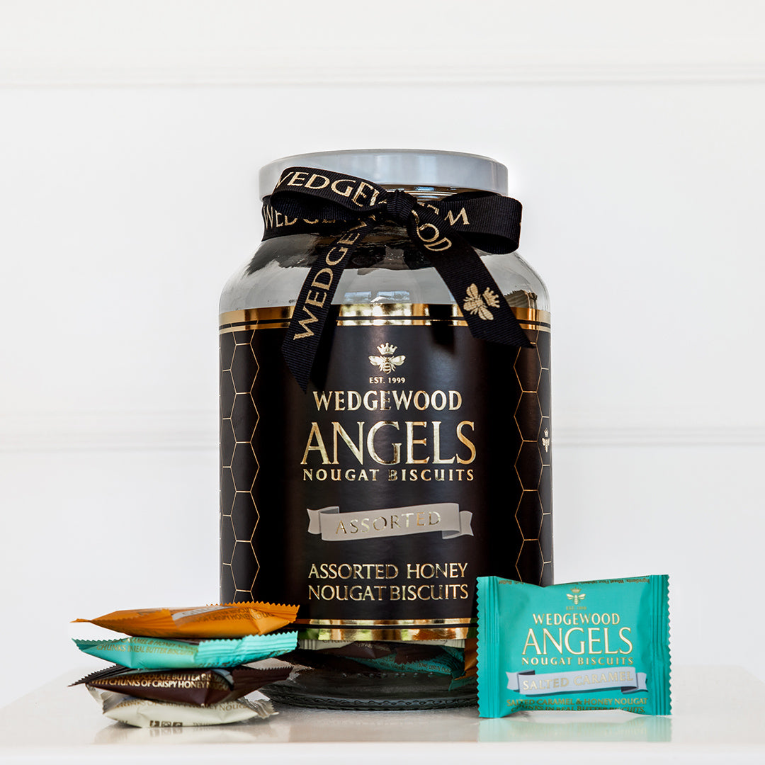 Angels Nougat Biscuit Jar (Ex-Factory Price) | Wedgewood Nougat