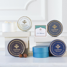 Load image into Gallery viewer, Buy 3 get the 4th FREE on Macalettes Hat Box - White Belgian Chocolate &amp; Sea Salt 5 | Wedgewood Nougat

