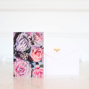 Floral A6 Greeting Card - Parkhurst
