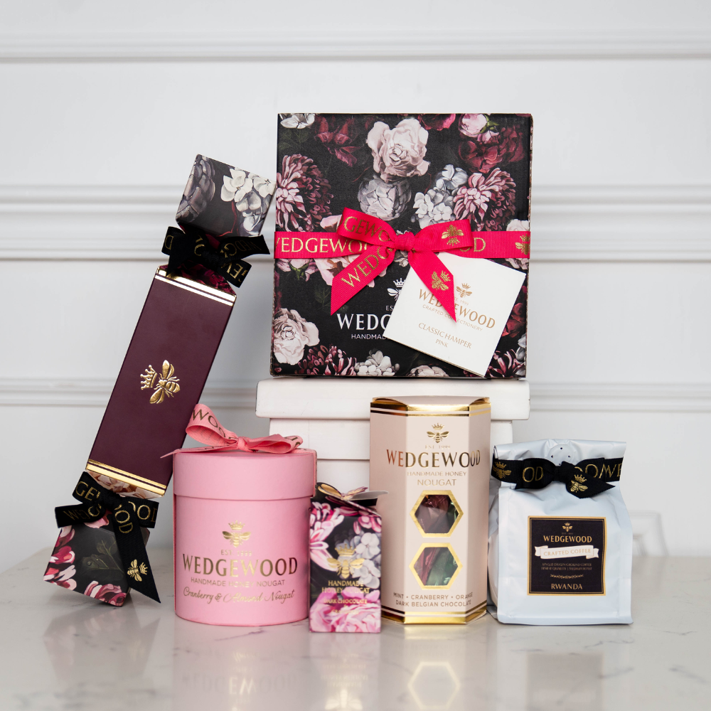 Harpers Hamper Pink | Wedgewood Nougat