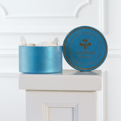Buy 3 get the 4th FREE on Macalettes Hat Box - White & Dark Belgian Chocolate Peppermint 1 | Wedgewood Nougat