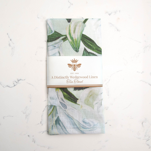 Lourensford Linen Tea Towel | Wedgewood Nougat