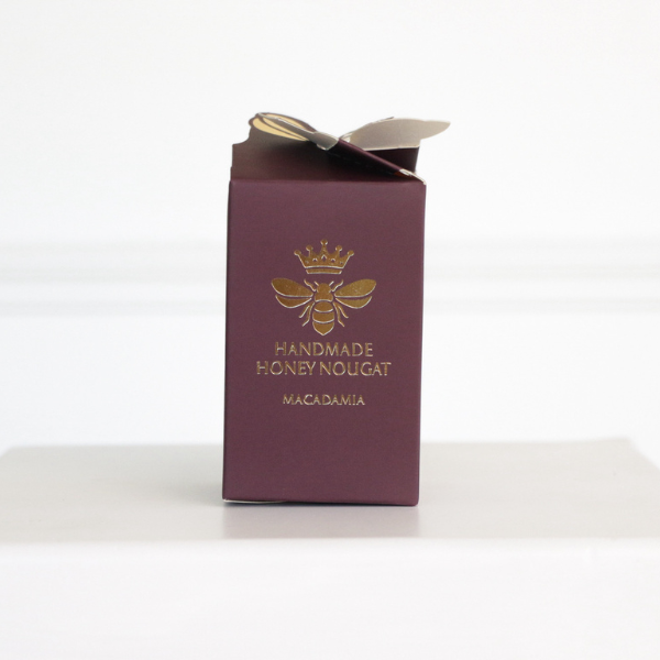 Macadamia Burgundy Honey Bee