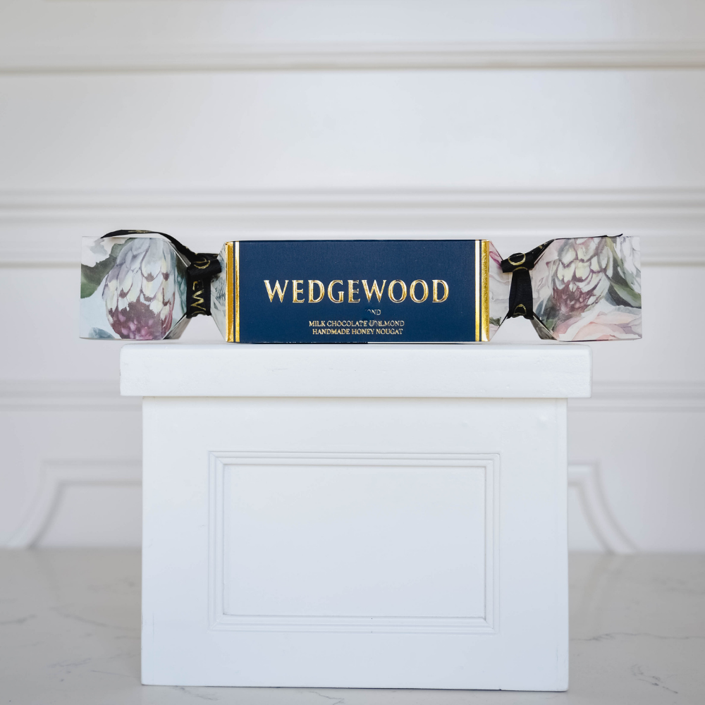 Large Milk Chocolate & Almond Honey Nougat Cracker - 12 bon bons - 6 units (Ex-Factory Price) | Wedgewood Nougat
