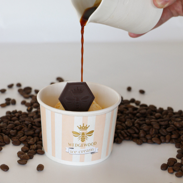 Nougat Affogato
