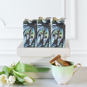  24x Handmade Honey Nougat Boxes Containing 2 Salted Caramel Bon Bons in each | Wedgewood Nougat