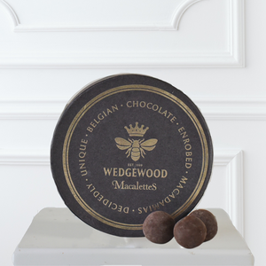 Buy 3 get the 4th FREE on Macalettes Hat Box - Wedgewood Macalettes Hat Box - Milk & White Belgian Chocolate Mochaccino 2 | Wedgewood Nougat