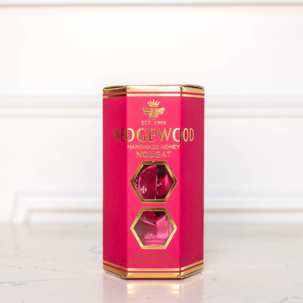 Dark Chocolate & Strawberry Gift Box - 8 units (Ex-Factory Price) | Wedgewood Nougat