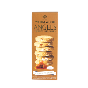 Angels Honey Nougat Biscuits - Salted Caramel 150g