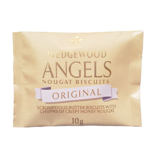 Angels Honey Nougat Biscuits - Original Single Serving 10g (Box of 60) | Wedgewood Nougat