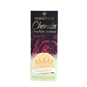 Cherubs All Butter Honey Shortbread Biscuits - Hazelnut 150g