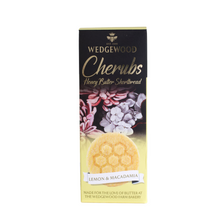 Load image into Gallery viewer, Cherubs All Butter Honey Shortbread Biscuits - Lemon and Macadamia 150g
