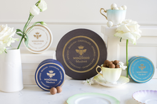 Load image into Gallery viewer, Wedgewood Macalettes Hat Box - White Belgian Chocolate &amp; Sea Salt
