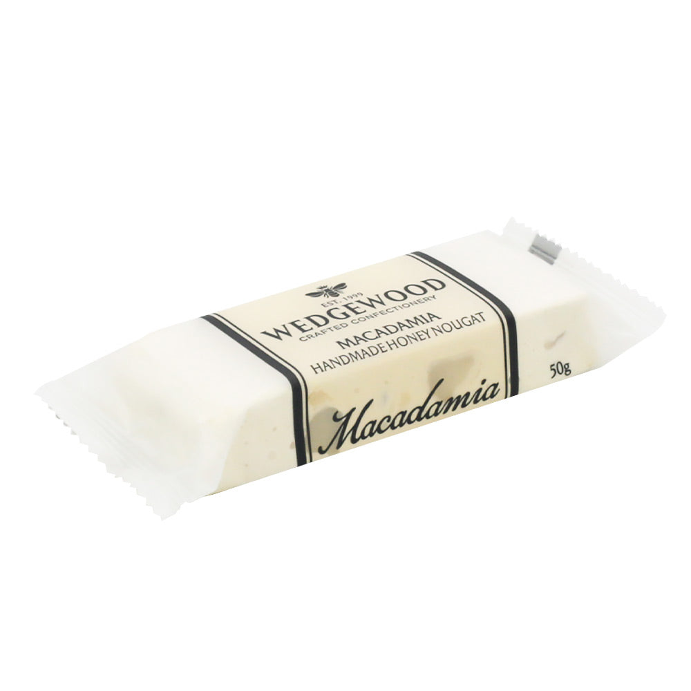 Macadamia Handmade Honey Nougat 50g Bar