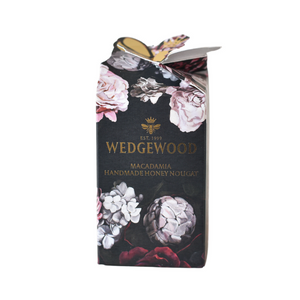 Floral Bonbonniere Box x 2 Macadamia Honey Nougat Bon Bons