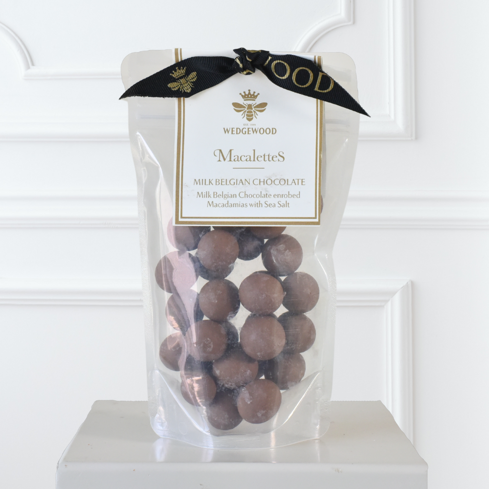 Milk Belgian Chocolate & Sea Salt Enrobed Macadamia Macalettes