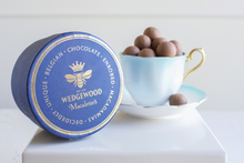 Load image into Gallery viewer, Wedgewood Macalettes Hat Box - Milk Belgian Chocolate &amp; Sea Salt
