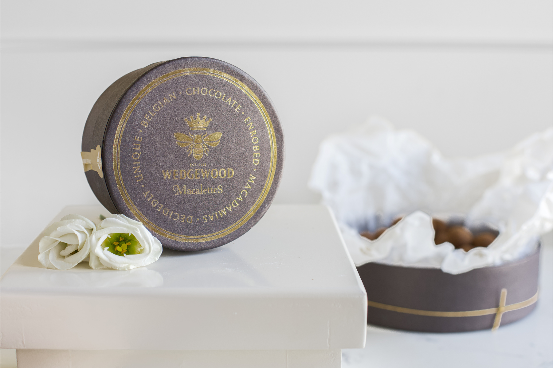 Wedgewood Nougat - Milk and White Belgian Chocolate Mochaccino