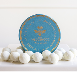 Buy 3 get the 4th FREE on Macalettes Hat Box - White & Dark Belgian Chocolate Peppermint 4 | Wedgewood Nougat