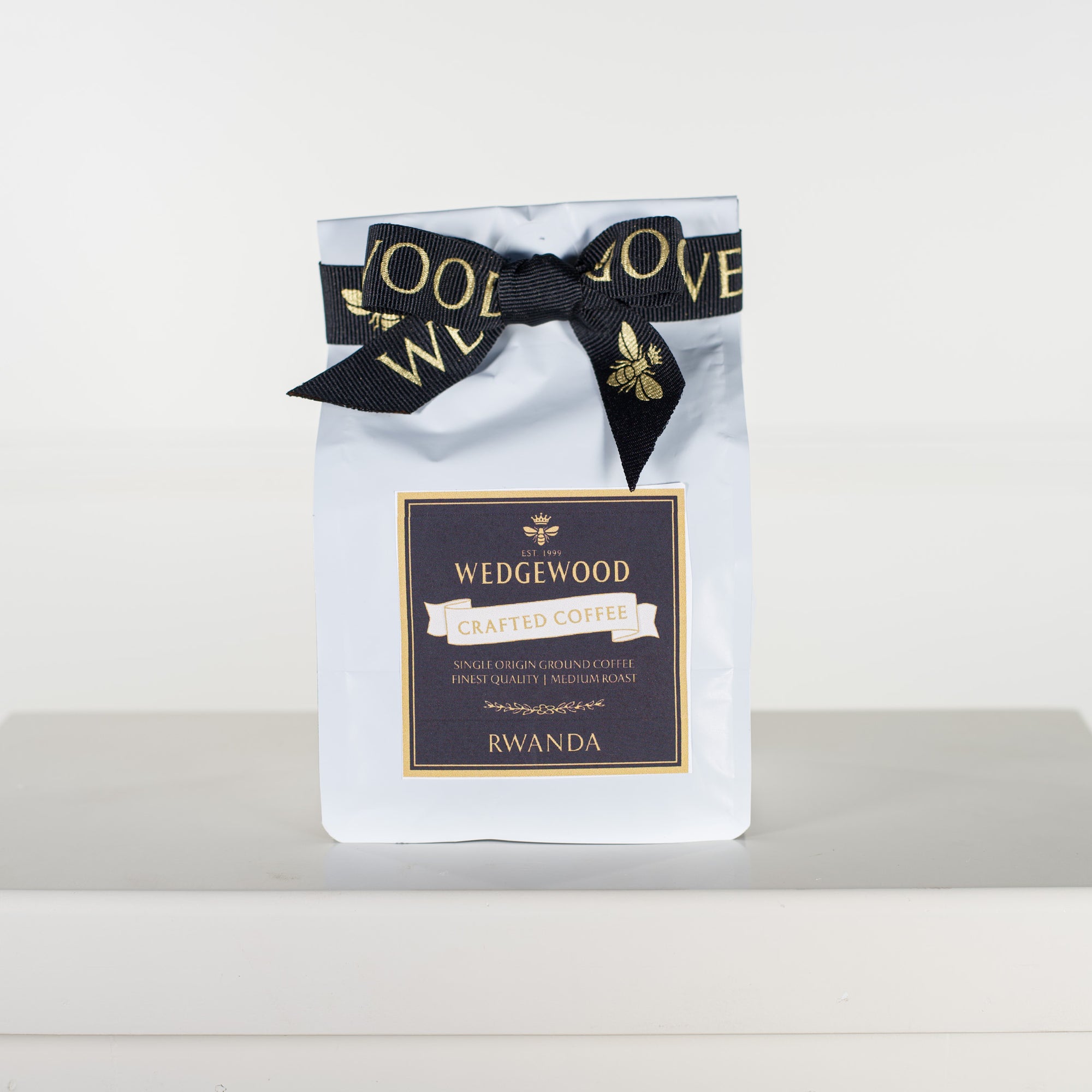 Wedgewood Crafted Coffee - Rwanda Ground - Single Estate - Ground Weight 250g | Wedgewood Nougat