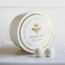 Load image into Gallery viewer, Wedgewood Macalettes Hat Box - White Belgian Chocolate &amp; Sea Salt
