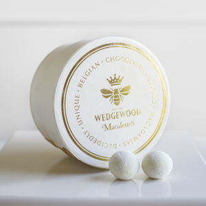 Buy 3 get the 4th FREE on Macalettes Hat Box - White Belgian Chocolate & Sea Salt 3 | Wedgewood Nougat