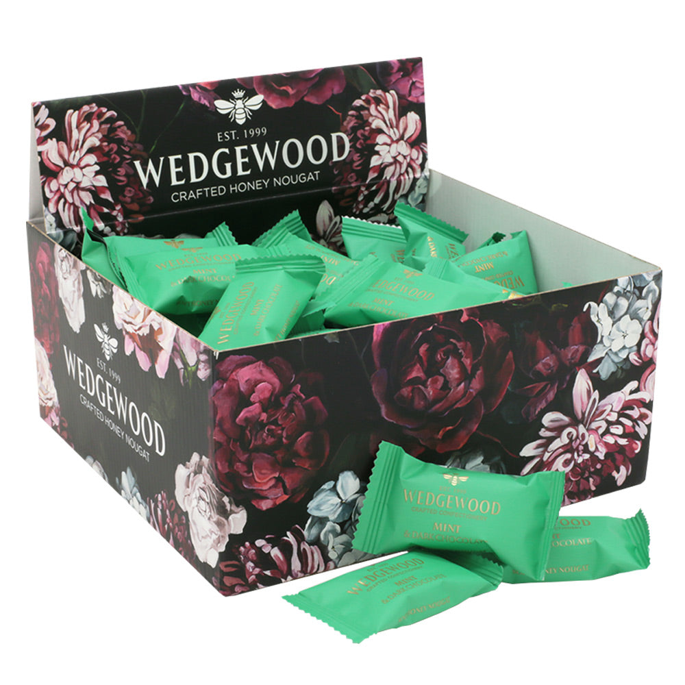 Dark Belgian Chocolate & Wild Mint Handmade Honey Nougat Bon Bons x 60